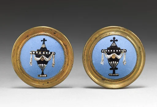 Pair of mirror knobs
