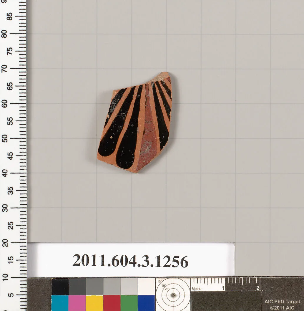 Terracotta fragment of a skyphos (deep drinking cup) — Unknown