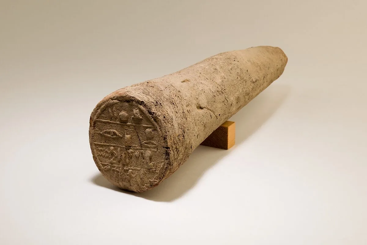 Funerary Cone of the Inspector of Scribes Ineni — Unknown