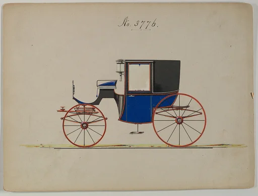 Design for Brougham, no. 3776