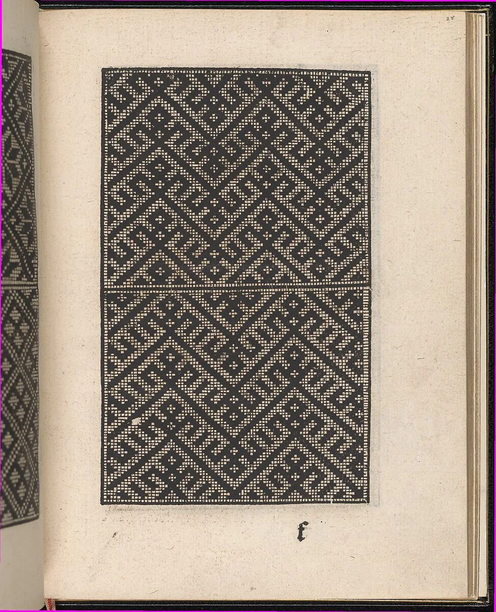 Page from Ein new kunstlich Modelbuch...(Page 28r) — Peter Quentel