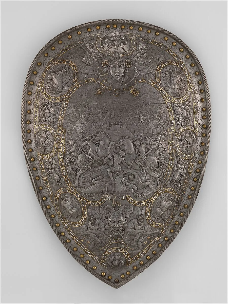 Shield of Henry II of France (reigned 1547–59) — Unknown