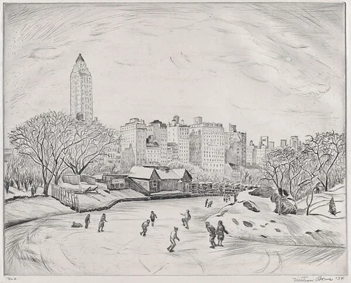 Skaters, Central Park