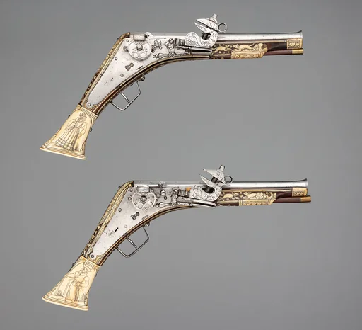 Pair of Wheellock Pistols
