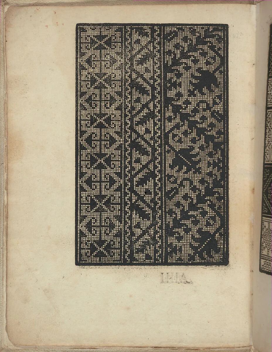 Esemplario di Lauori..., page 3 (verso) — Giovanni Andrea Vavassore|Florio Vavassore