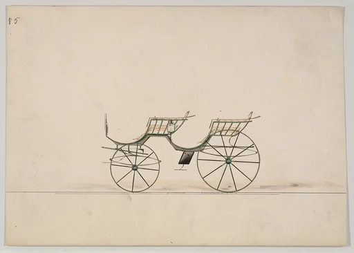 Design for 4 seat Phaeton, no top (unnumbered)