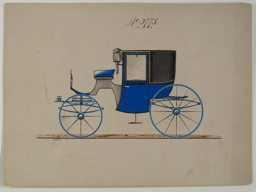 Design for Brougham, no. 3775