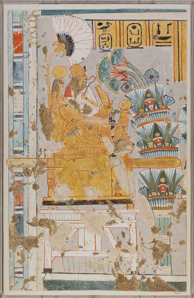 Statue of Deified Amenhotep I — Nina de Garis Davies