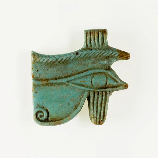 Wedjat eye amulet