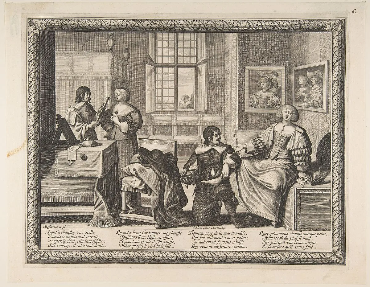 The Shoemaker — Abraham Bosse|Jean I Leblond