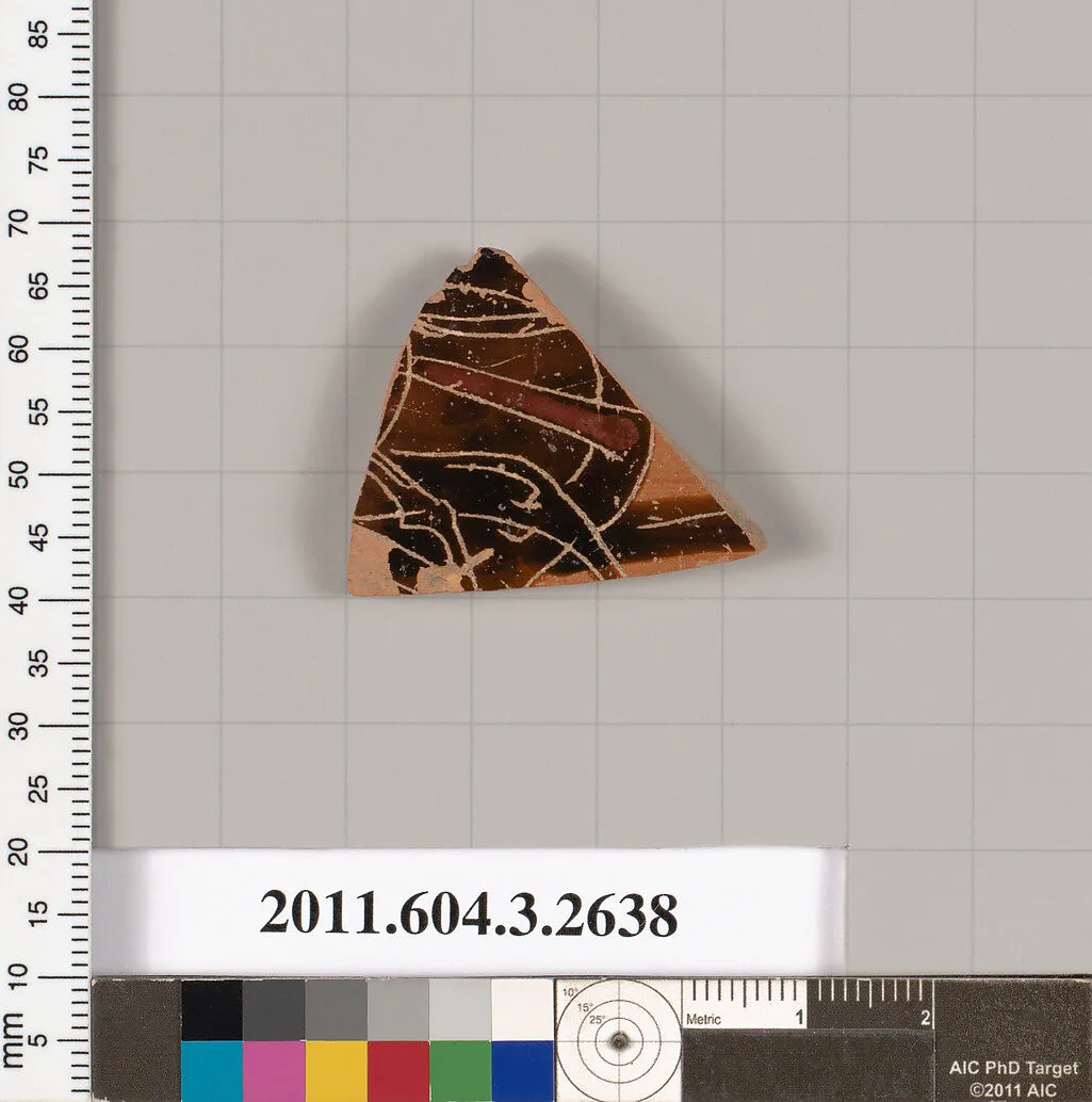 Terracotta fragment of a neck-amphora — Unknown