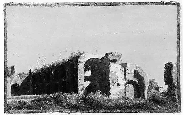 Copy after Valenciennes's "Ruins at the Villa Farnese" — French Painter