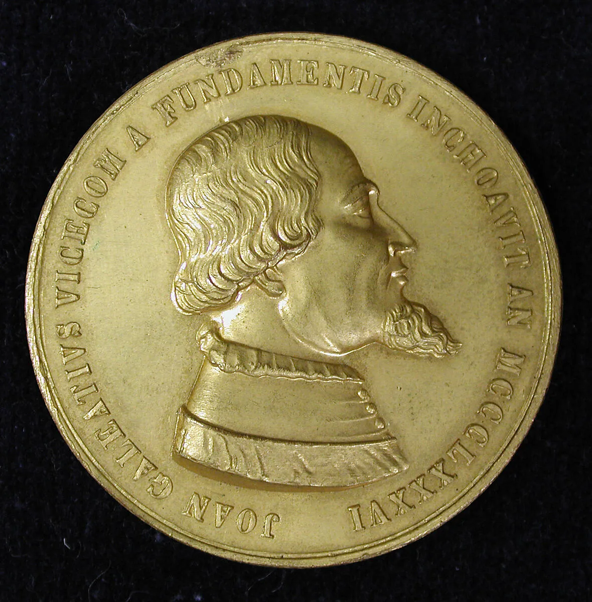 Commemorating the Foundation of the Duomo of Milan by Giangaleazzo Visconti in 1386 — Unknown