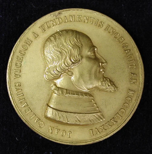 Commemorating the Foundation of the Duomo of Milan by Giangaleazzo Visconti in 1386