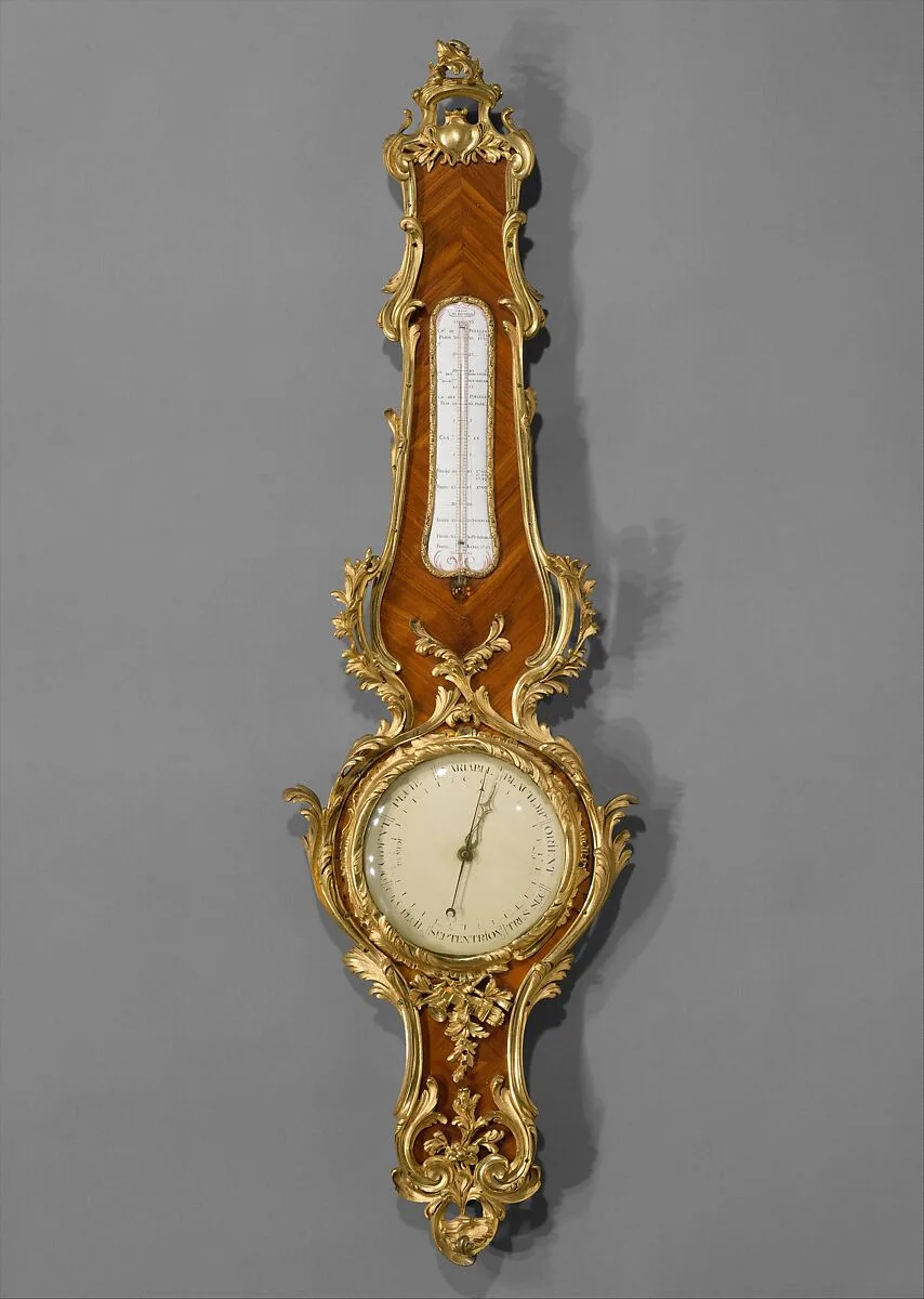 Wall barometer-thermometer — Lange de Bourbon