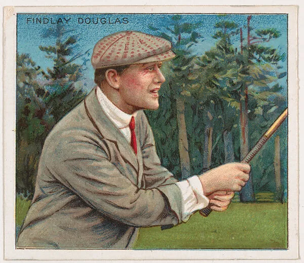 Findlay S. Douglas, Golf, from Mecca & Hassan Champion Athlete and Prize Fighter collection, 1910 — Mecca Cigarettes