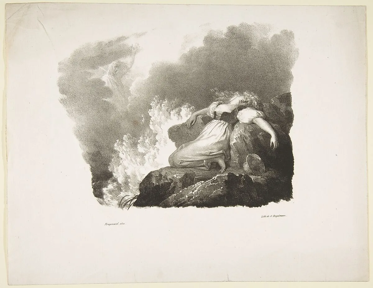 Lithograph from Baron Taylor's "Voyages Pittoresques" — Alexandre Evariste Fragonard|Godefroy Engelmann