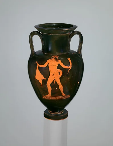 Terracotta Nolan neck-amphora (jar)