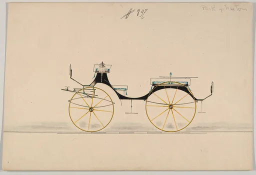 Design for Phaeton, no. 897