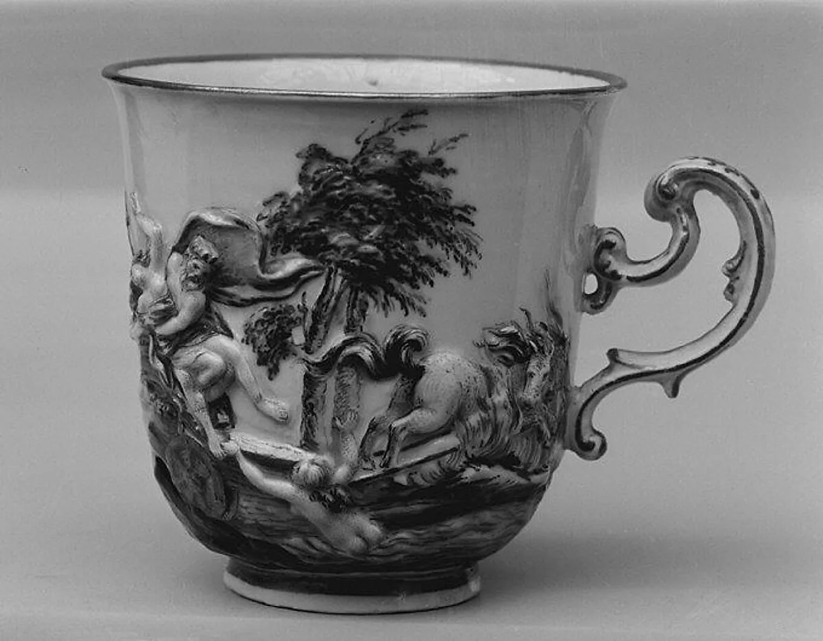 Coffee cup (part of a service) — Doccia Porcelain Manufactory