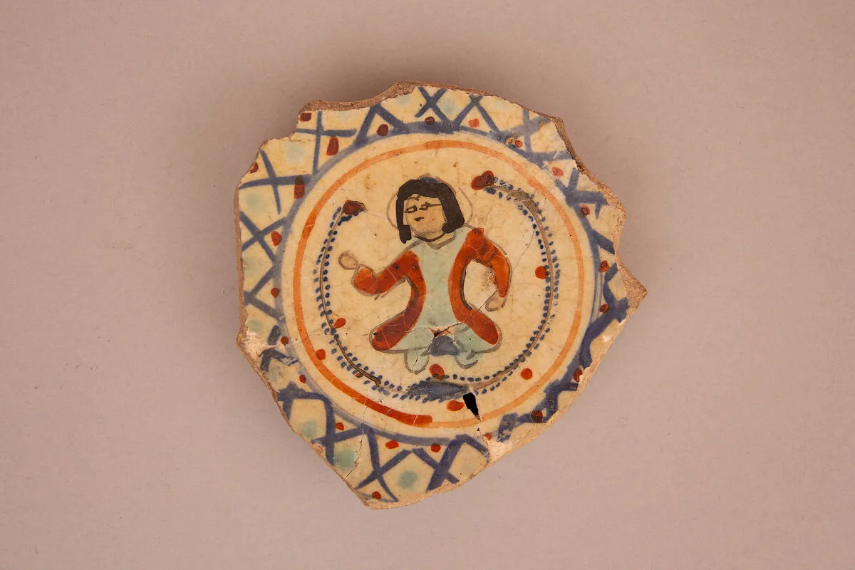 Fragment of a Mina'i Bowl — Unknown