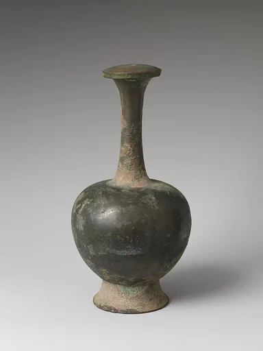 汉 青銅壶|Wine container (hu )