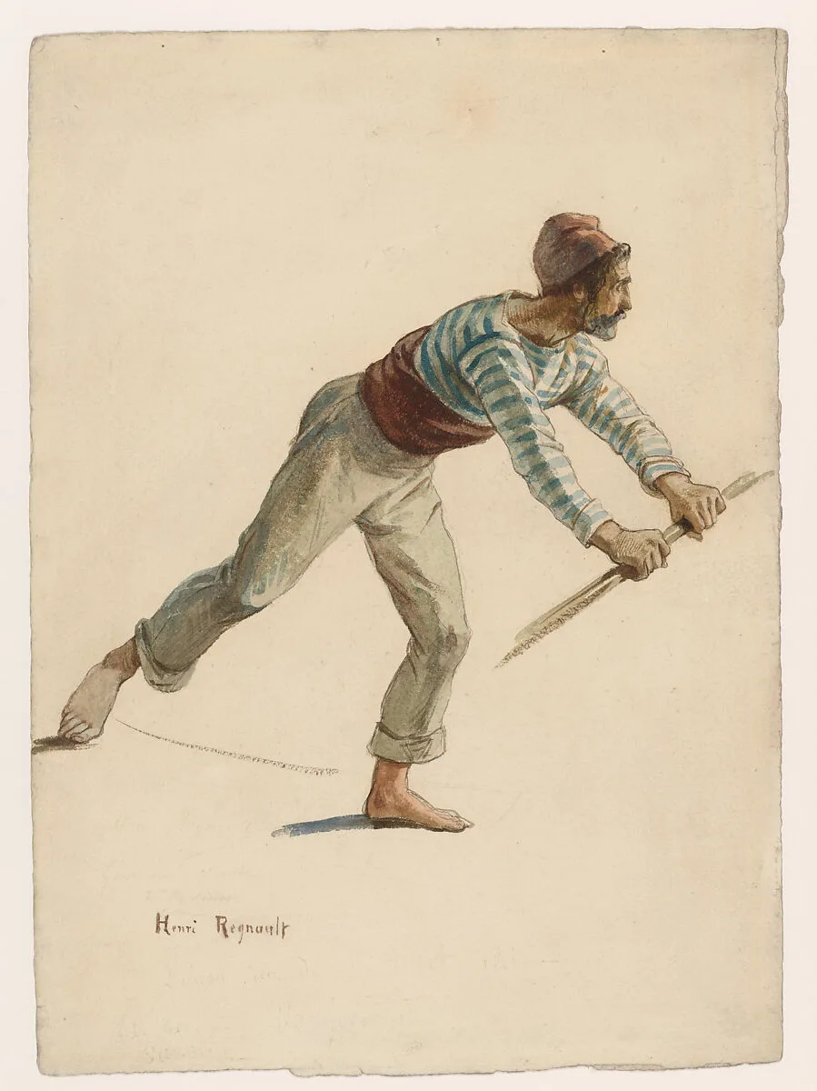 Gondolier — Henri Regnault