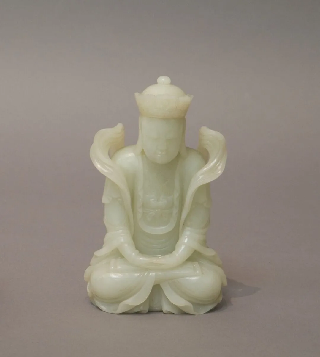 清中期 白玉观音|Figure of Bodhisattva — Unknown