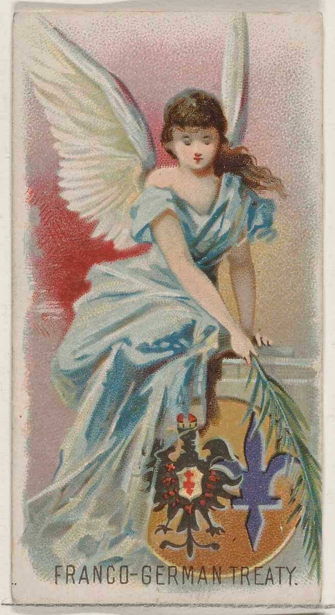 Franco-German Treaty, from the Holidays series (N80) for Duke brand cigarettes — W. Duke, Sons & Co.|George S. Harris & Sons