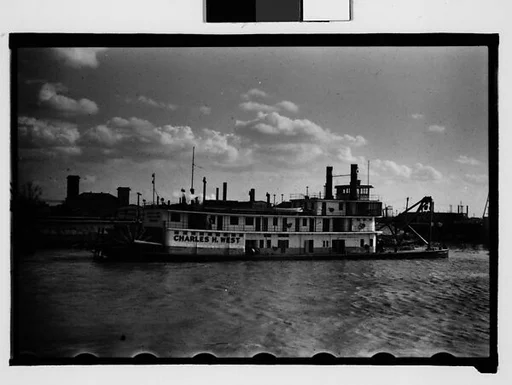 [Steamboat "Charles H. West", New Orleans, Louisiana]