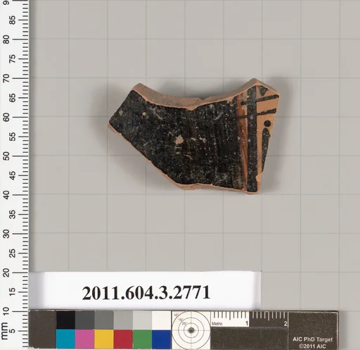 Terracotta fragment of an olpe (jug)