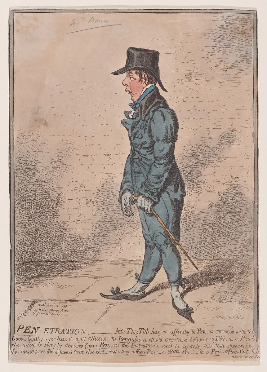 Pen-etration — James Gillray|Hannah Humphrey