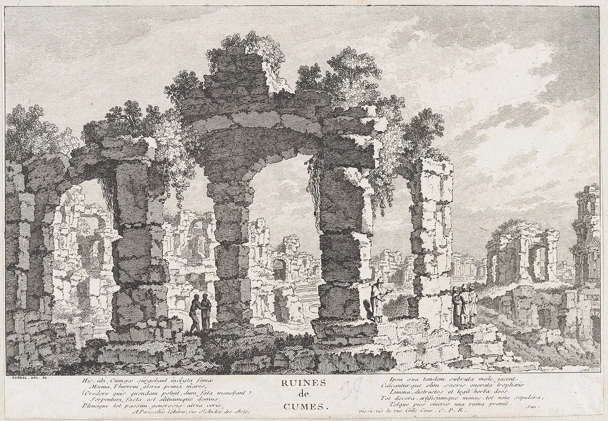 Ruines de Cumes — Quentin Pierre Chedel
