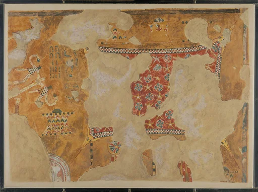 Horse Cloth and Chariot Fittings, Tomb of Qenamun