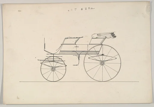 Design for Phaeton, no. 825a