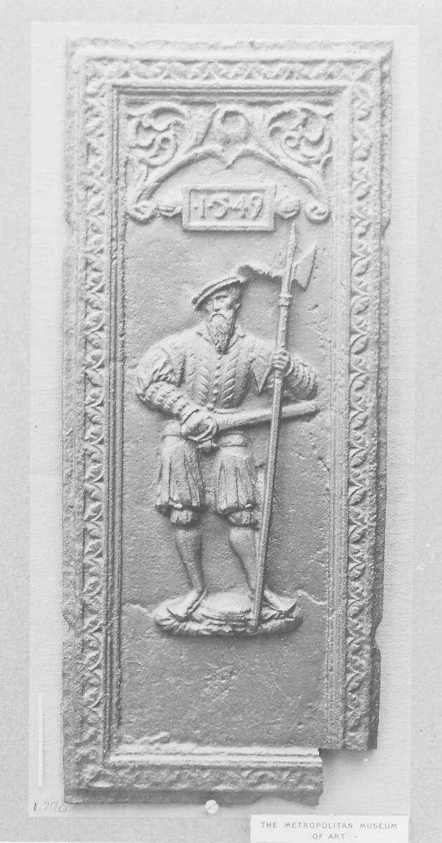 Stove plate — Unknown