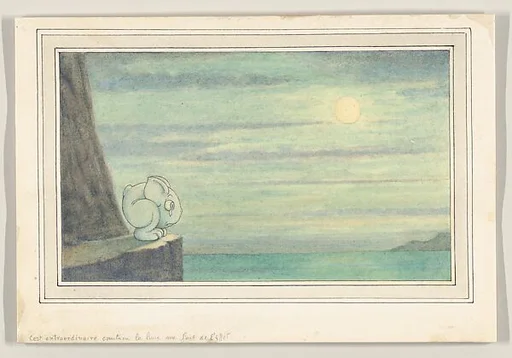 C'est extraordinaire combien la lune ne fait de l'effet (The effect of the moon is extraordinary), "Wigglemuch" Design