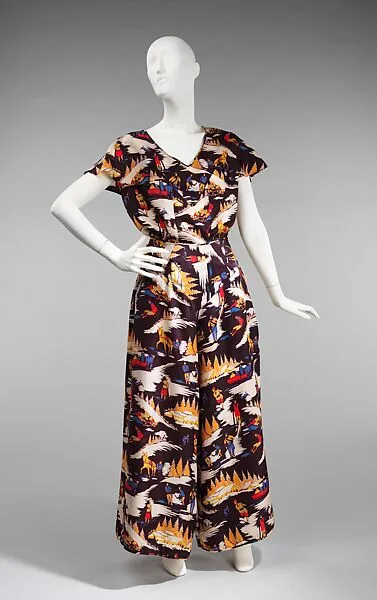 Lounging pajamas — Hazel Burnham Slaughter|H.R. Mallinson & Co.