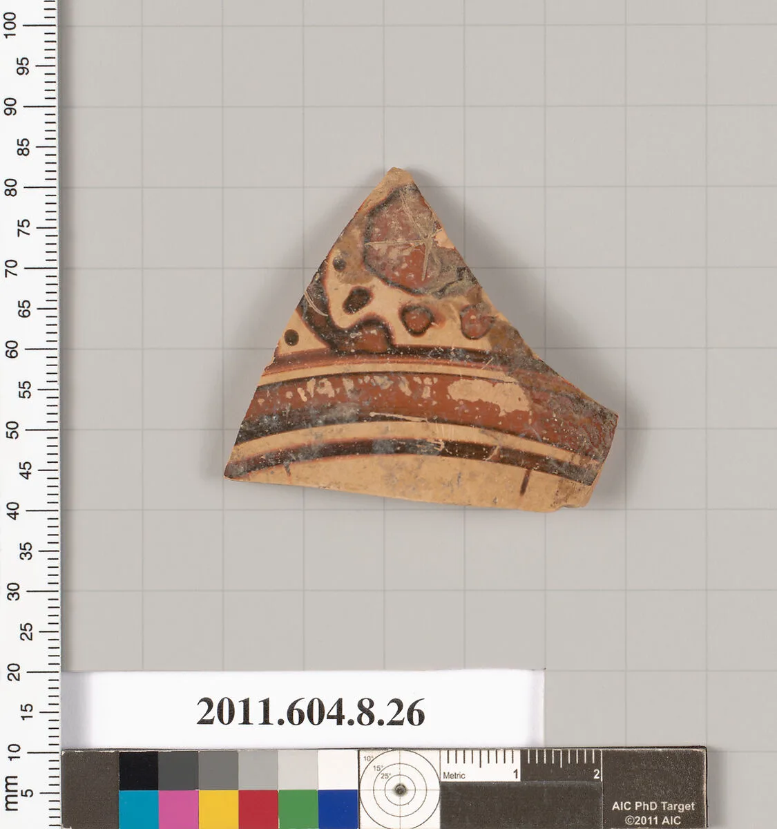Terracotta fragment of an oinochoe (jug) or an olpe (jug)? — Unknown