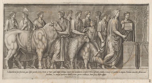 Speculum Romanae Magnificentiae: Sacrifice on the Campus Martius