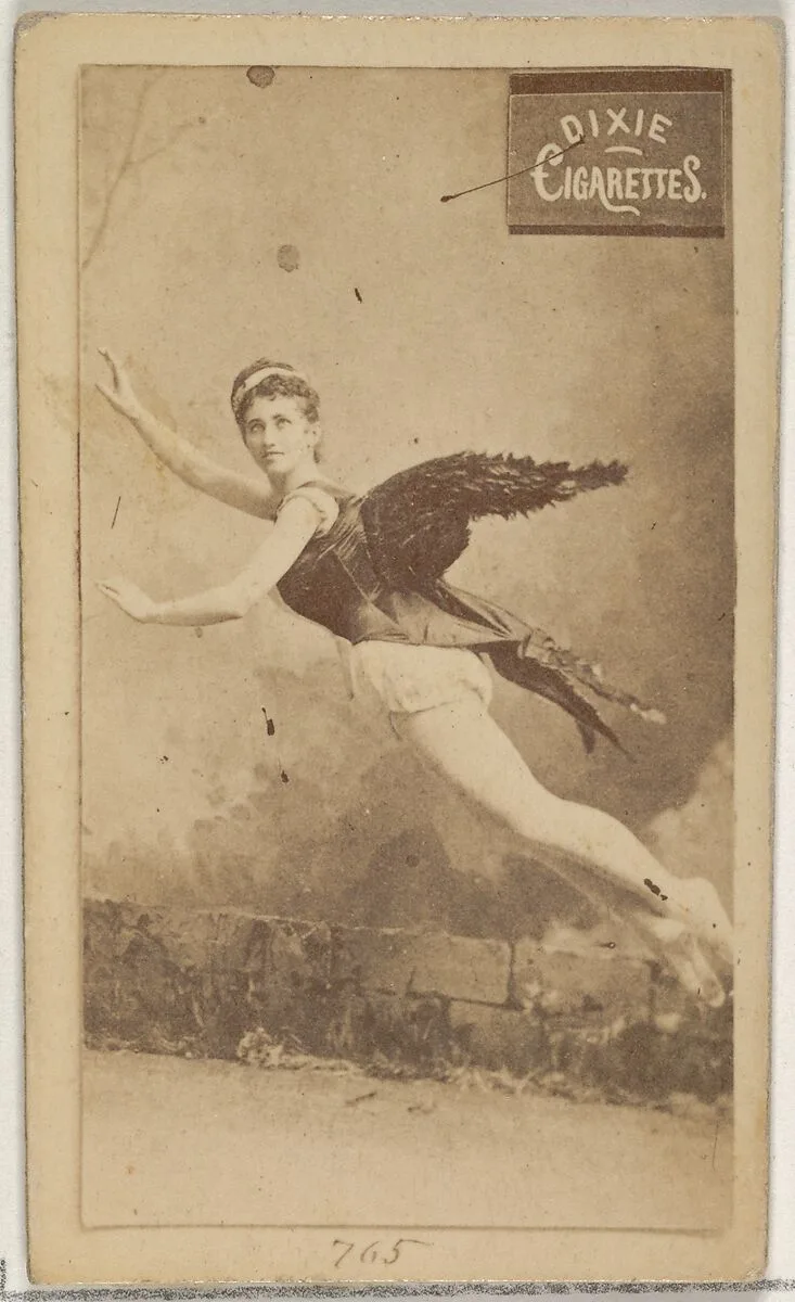 Card 765, from the Actors and Actresses series (N45, Type 7) for Dixie Cigarettes — Allen & Ginter