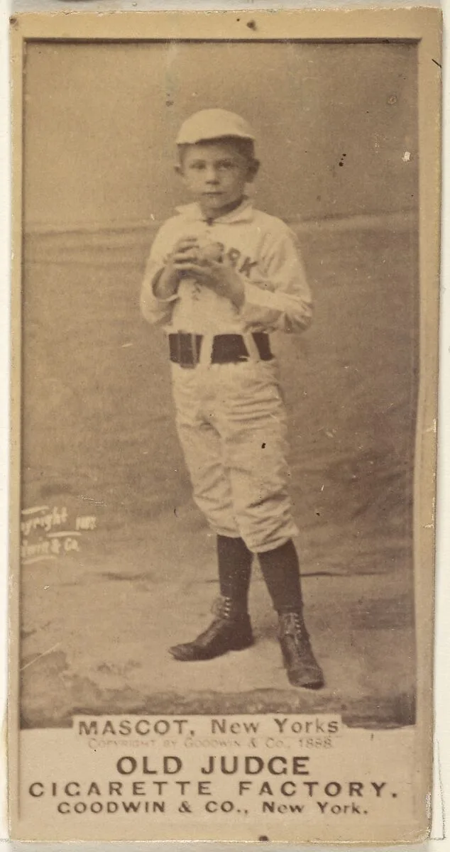 Mascot, New York, from the Old Judge series (N172) for Old Judge Cigarettes — Goodwin & Company