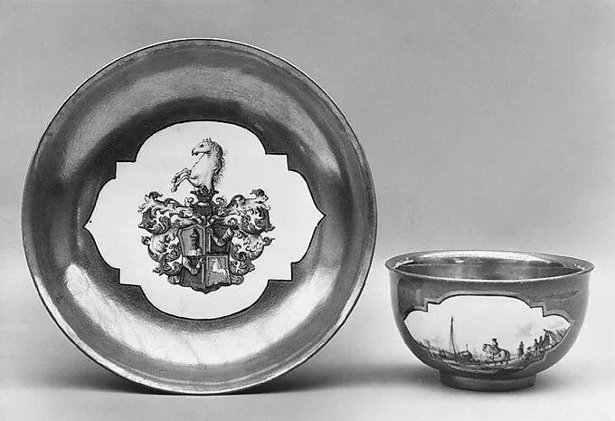Saucer — Meissen Manufactory