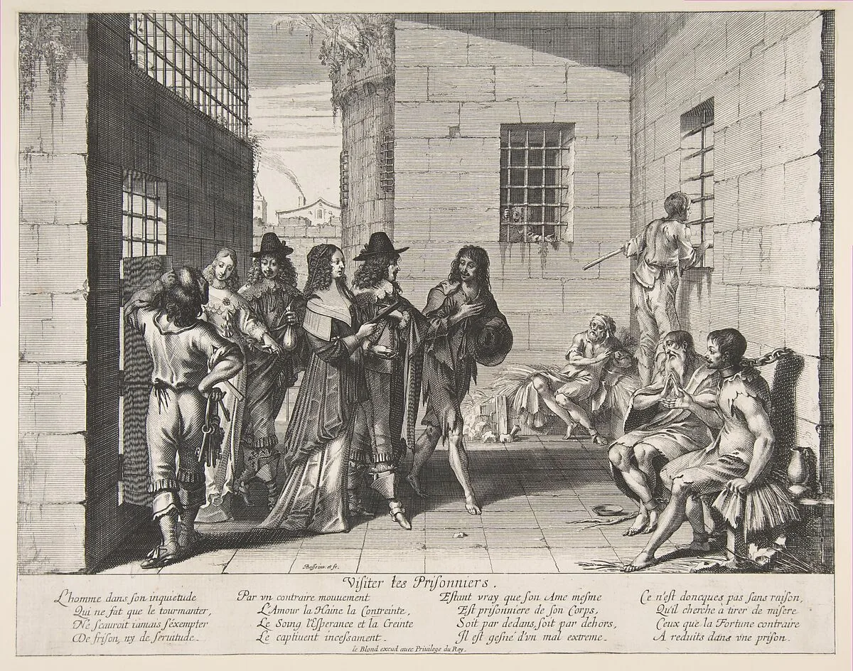 Visiting Prisoners — Abraham Bosse|Jean I Leblond