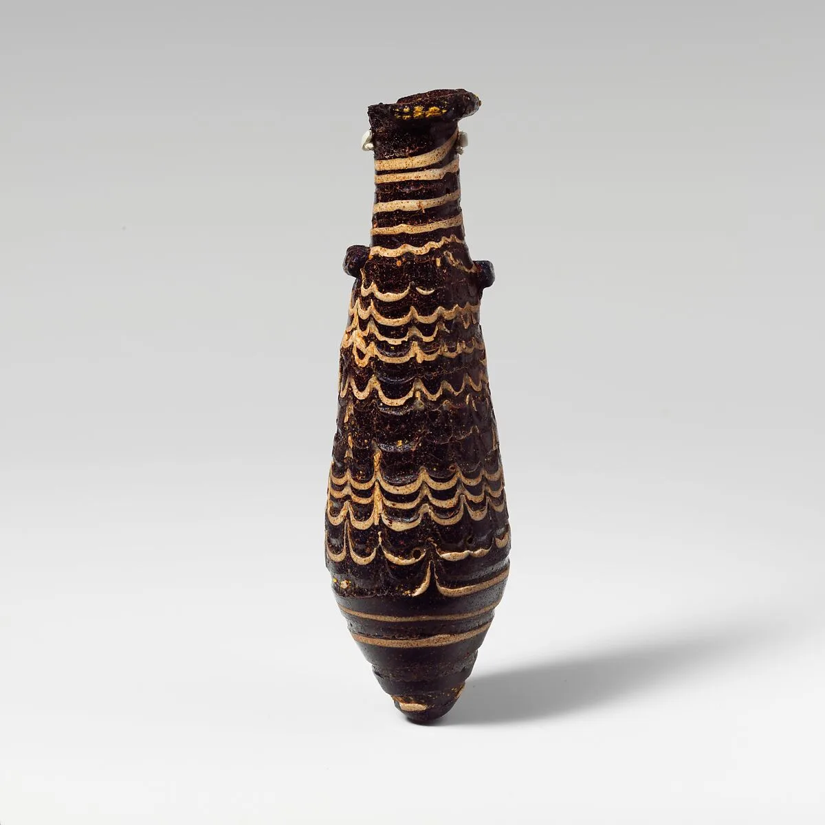 Glass alabastron (perfume bottle) — Unknown