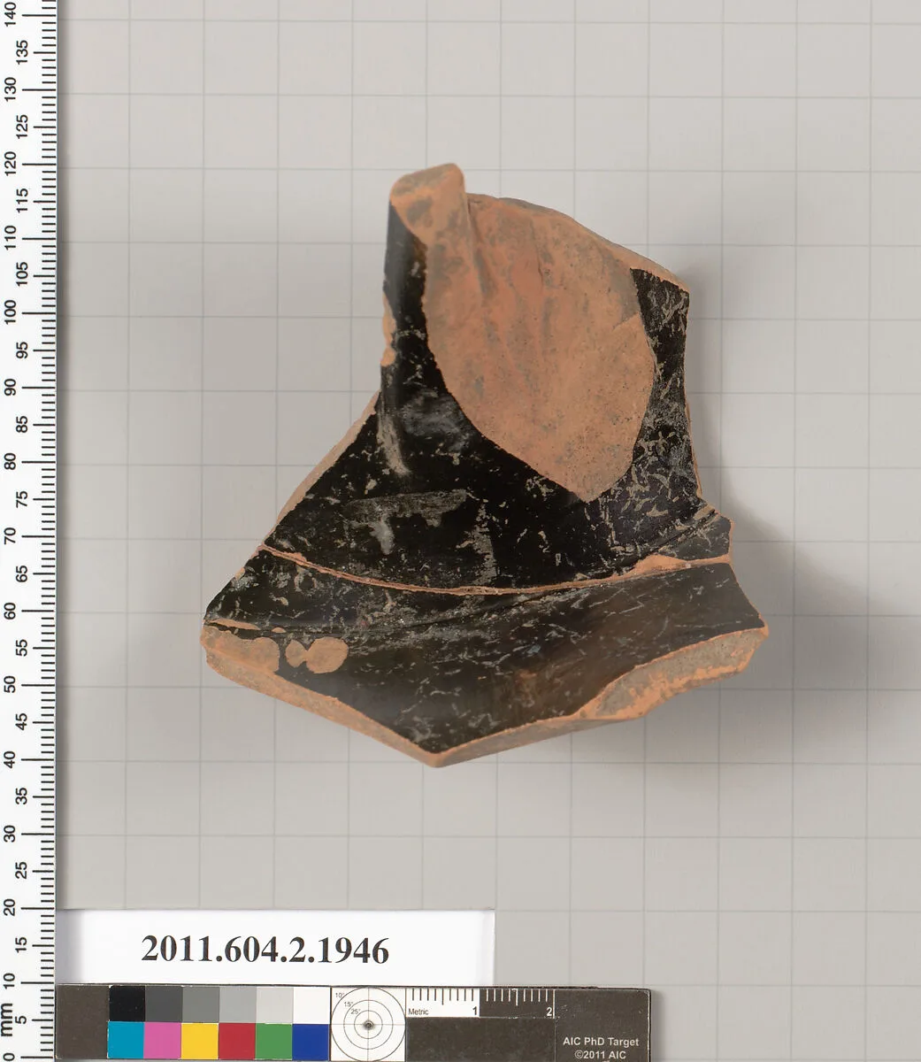 Terracotta fragment of a Nolan neck-amphora (jar) — Unknown