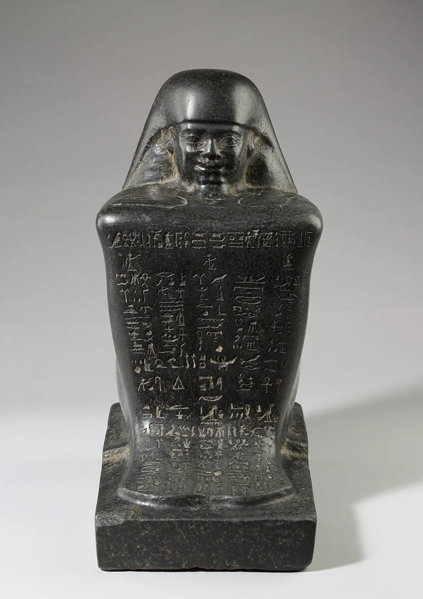 Block Statue of Nespamedu, son of Paiunhor and Tanethut — Unknown