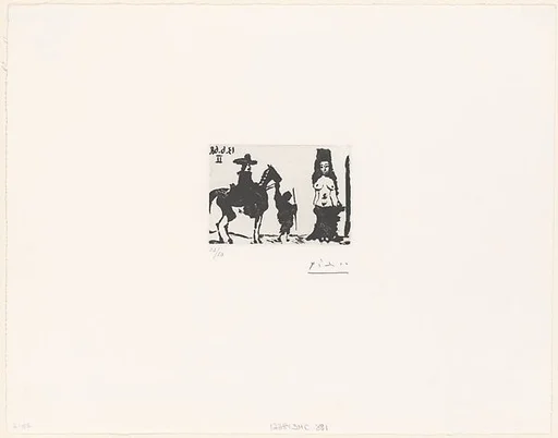 Maja and a Horseman, from 347 Suite