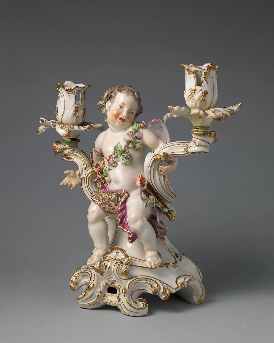 Candelabrum (one of a pair) — Chelsea Porcelain Manufactory