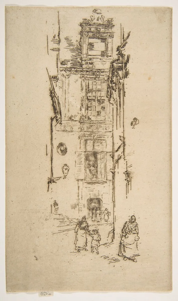 Mairie, Loches — James McNeill Whistler